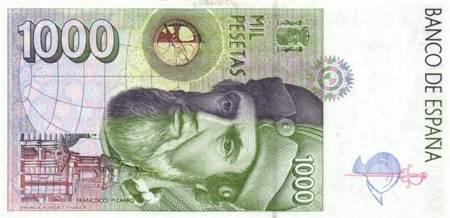 1000 Pesetas 12.10.1992